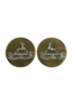 Royal Canadian Dragoons Horse Bridle Insignia Pair 1
