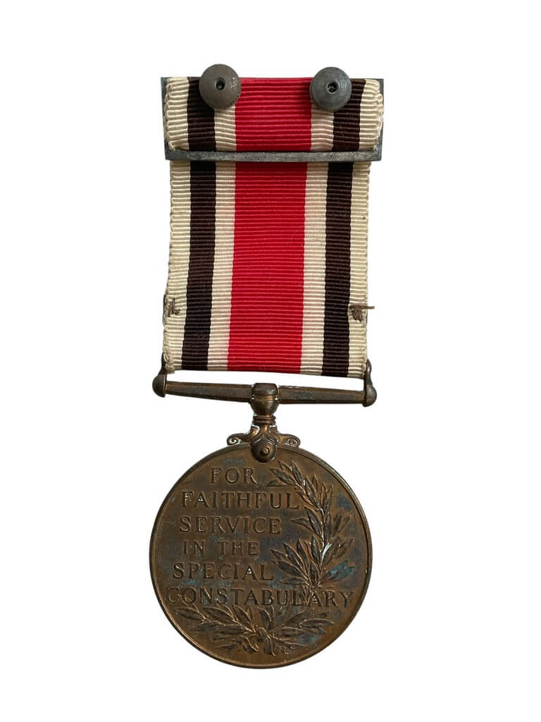 WW2 British Police Special Constabulary Faithful Service Full Size Medal Edwin F. Withers WW2 British Police Special Constabulary Faithful Service Full Size Medal Edwin F. Withers