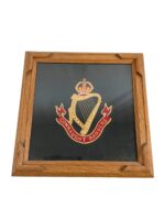 WW2 British Connaught Rangers Needlepoint Framed 17 1/2" X 17 1/2"