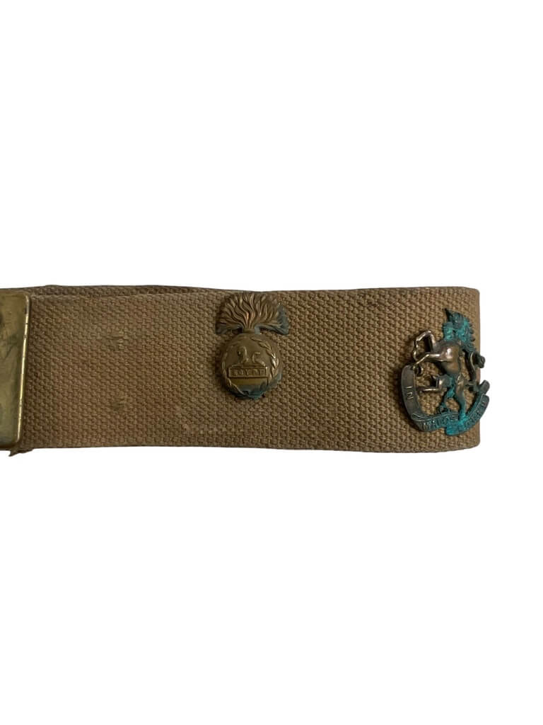 WW2 Canadian British P08 Souvenir Belt WW2 Canadian British P08 Souvenir Belt
