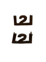 WW1 Canadian CEF 121st Battalion Shoulder Numbers Insignia Pair