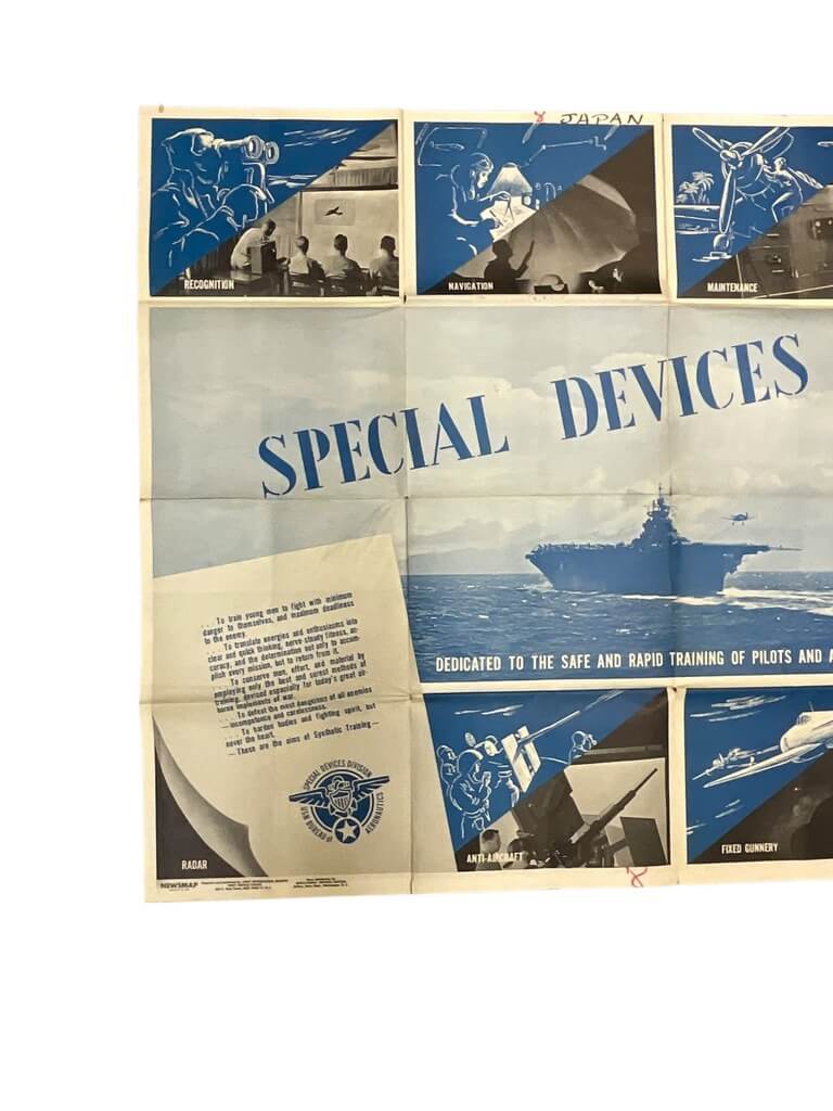 WW2 US Newsmap Vol 4 No 16B 47″ X 34 1/2″ WW2 US Newsmap Vol 4 No 16B 47″ X 34 1/2″