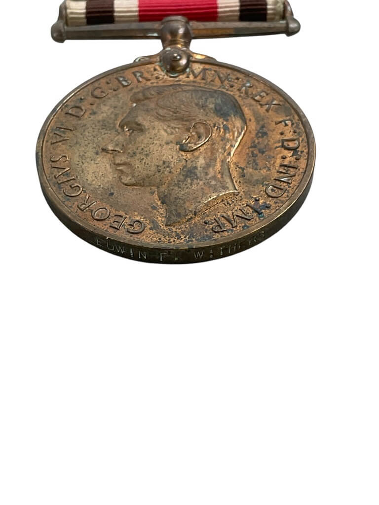 WW2 British Police Special Constabulary Faithful Service Full Size Medal Edwin F. Withers WW2 British Police Special Constabulary Faithful Service Full Size Medal Edwin F. Withers