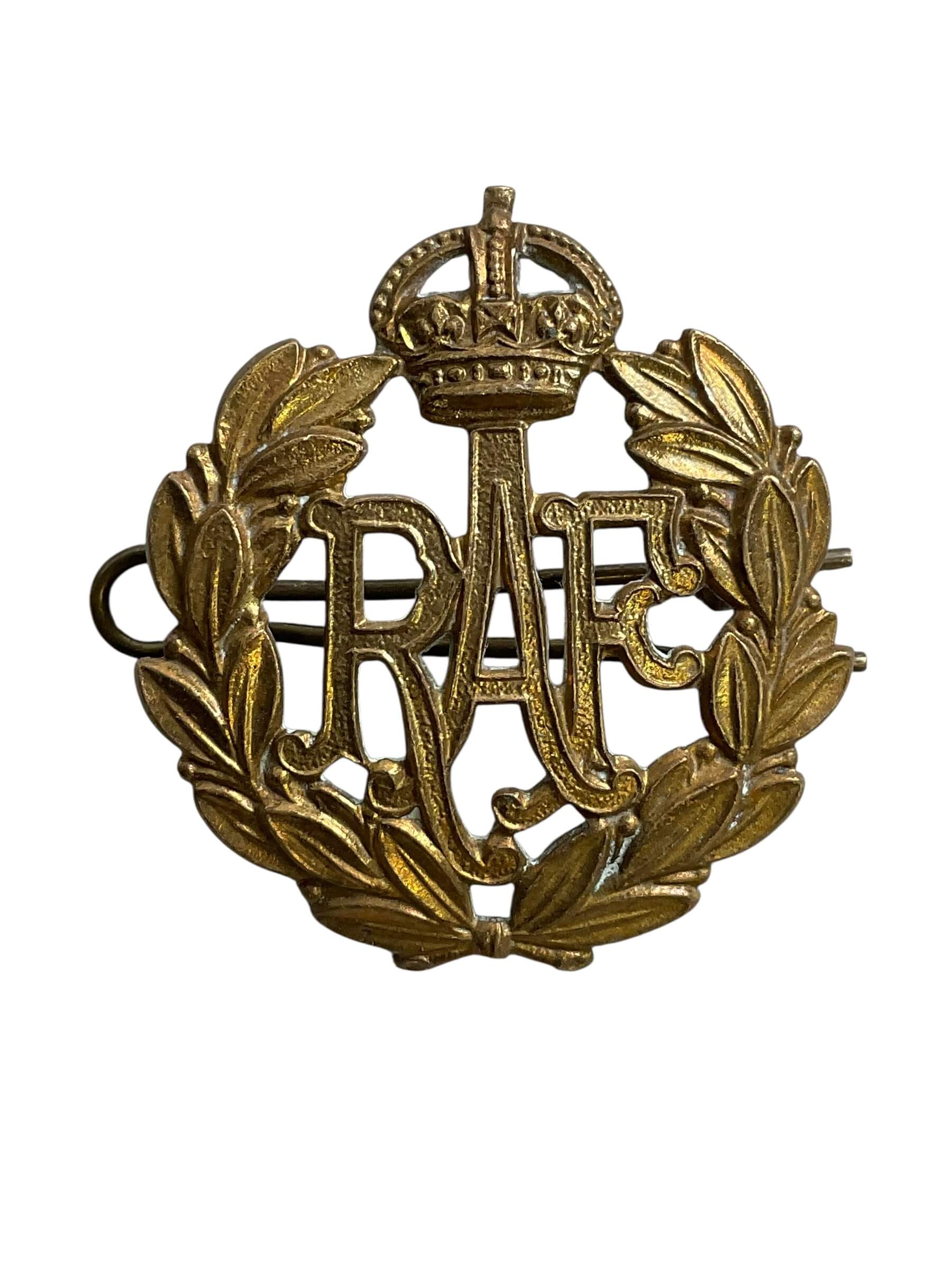 WW2 British RAF Cap Badge WW2 British RAF Cap Badge