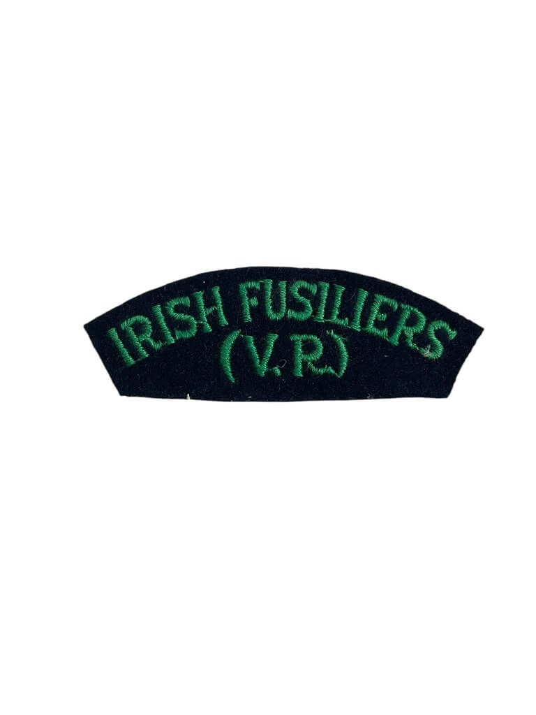 WW2 Canadian Irish Fusiliers (V.R.) Shoulder Title Insignia Single WW2 Canadian Irish Fusiliers (V.R.) Shoulder Title Insignia Single
