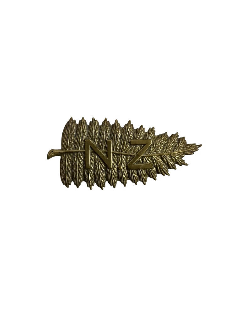 Kings Colonel New Zealand Squadron Cap Badge Kings Colonel New Zealand Squadron Cap Badge