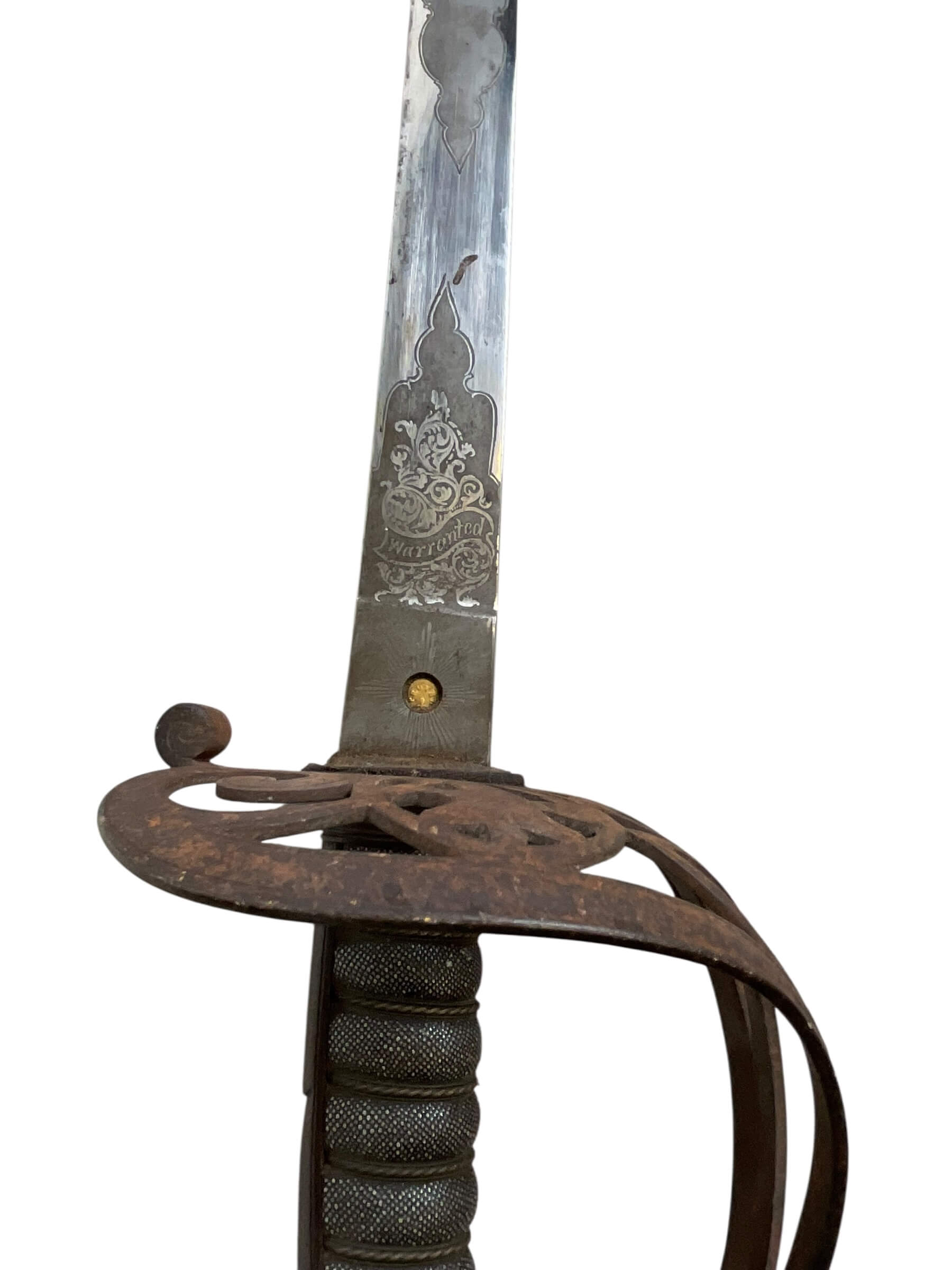 Victorian Royal Irish Constabulary Officers Sword with Scabbard Maker J Ireland and Sons Dublin Victorian Royal Irish Constabulary Officers Sword with Scabbard Maker J Ireland and Sons Dublin