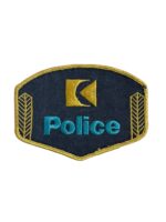 Canadian Pacific CP Rail Yellow Border Police Patch Canadian Pacific CP Rail Yellow Border Police Patch