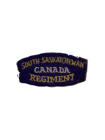WW2 Canadian South Saskatchewan Regiment Canada Shoulder Title Insignia Single WW2 Canadian South Saskatchewan Regiment Canada Shoulder Title Insignia Single