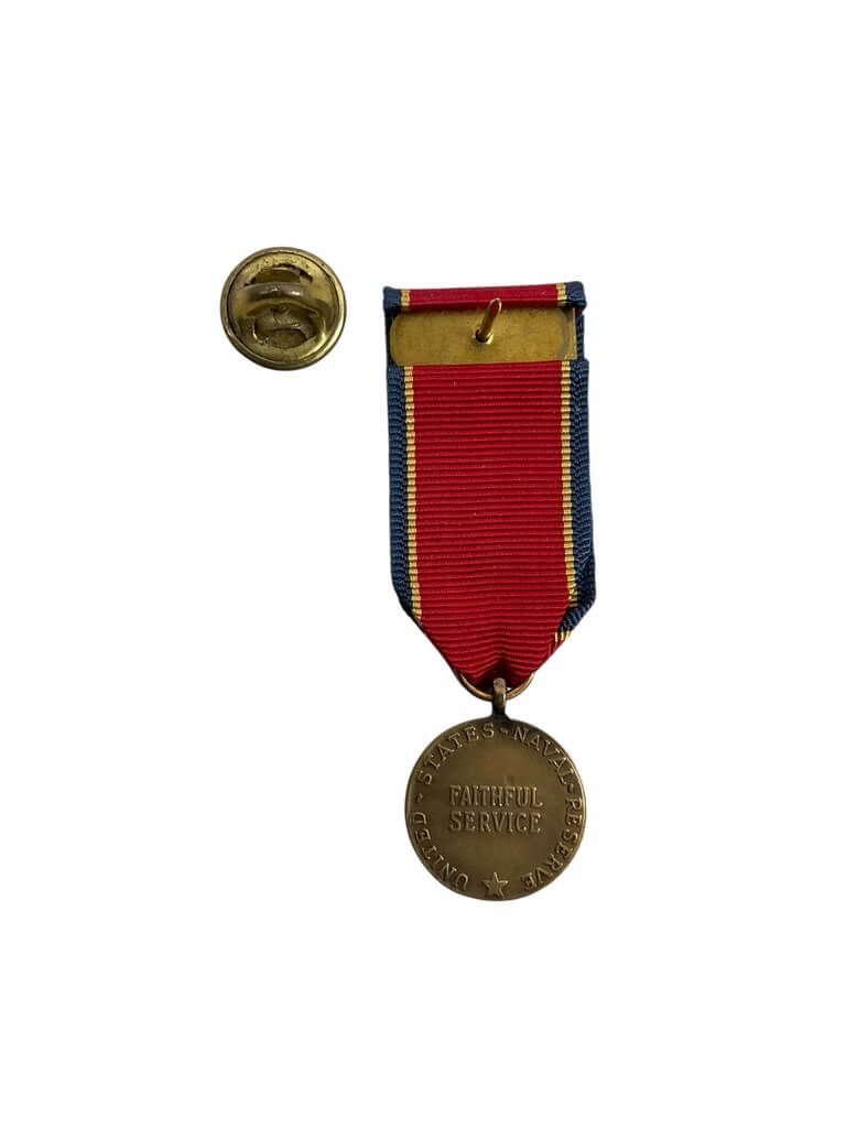 US USN Navy Korean War Faithful Service Miniature Medal US USN Navy Korean War Faithful Service Miniature Medal