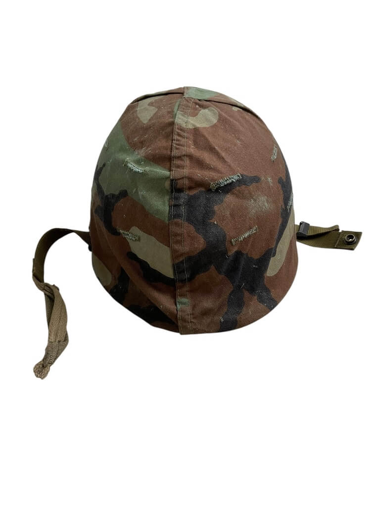 Canadian Forces M1 Steel Helmet With Woodland Cover Canadian Forces M1 Steel Helmet With Woodland Cover