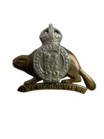 WW2 Canadian Vandoos R22E Cap Badge