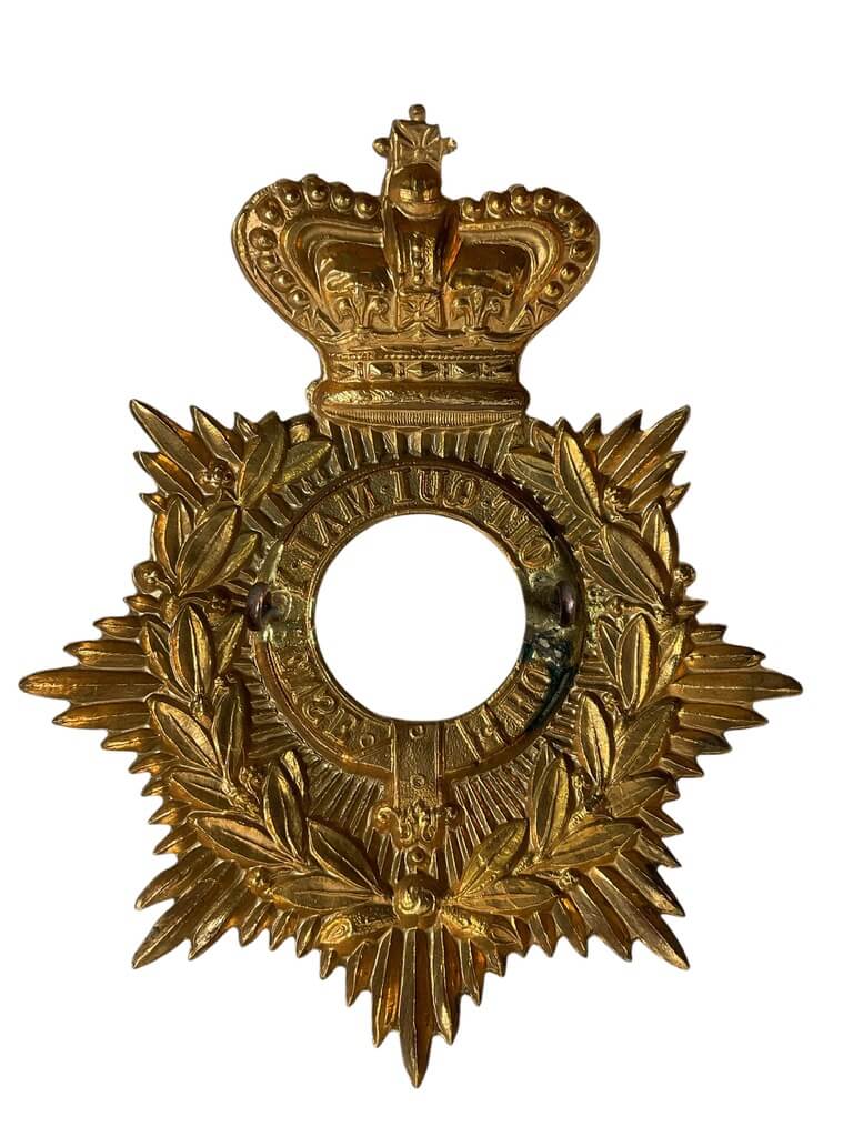 British Victorian Helmet Plate British Victorian Helmet Plate