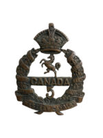 WW1 Canadian CEF 5th Battalion Western Cavalry Officers OSD Cap Badge