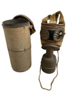 WW2 French TC38 Civil Gas Mask In Case