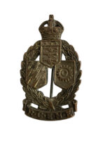 WW2 Royal Canadian Electrical Mechanical Engineers RCEME Officers Collar Insignia Single WW2 Royal Canadian Electrical Mechanical Engineers RCEME Officers Collar Insignia Single