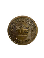 Canadian Dominion Police Large Size Button