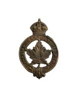 WW1 Canadian CEF Garrison Regiment Cap Badge