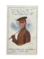 WW1 Canadian CEF Postcard Dated 1917 5 1/2" X 3 1/2"