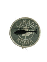 Canadian Forces RCAF Kiowa Squadron Insignia Patch Vintage