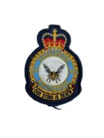 Canadian Forces RCAF 433 Squadron Heraldic Colour Crest Patch Vintage