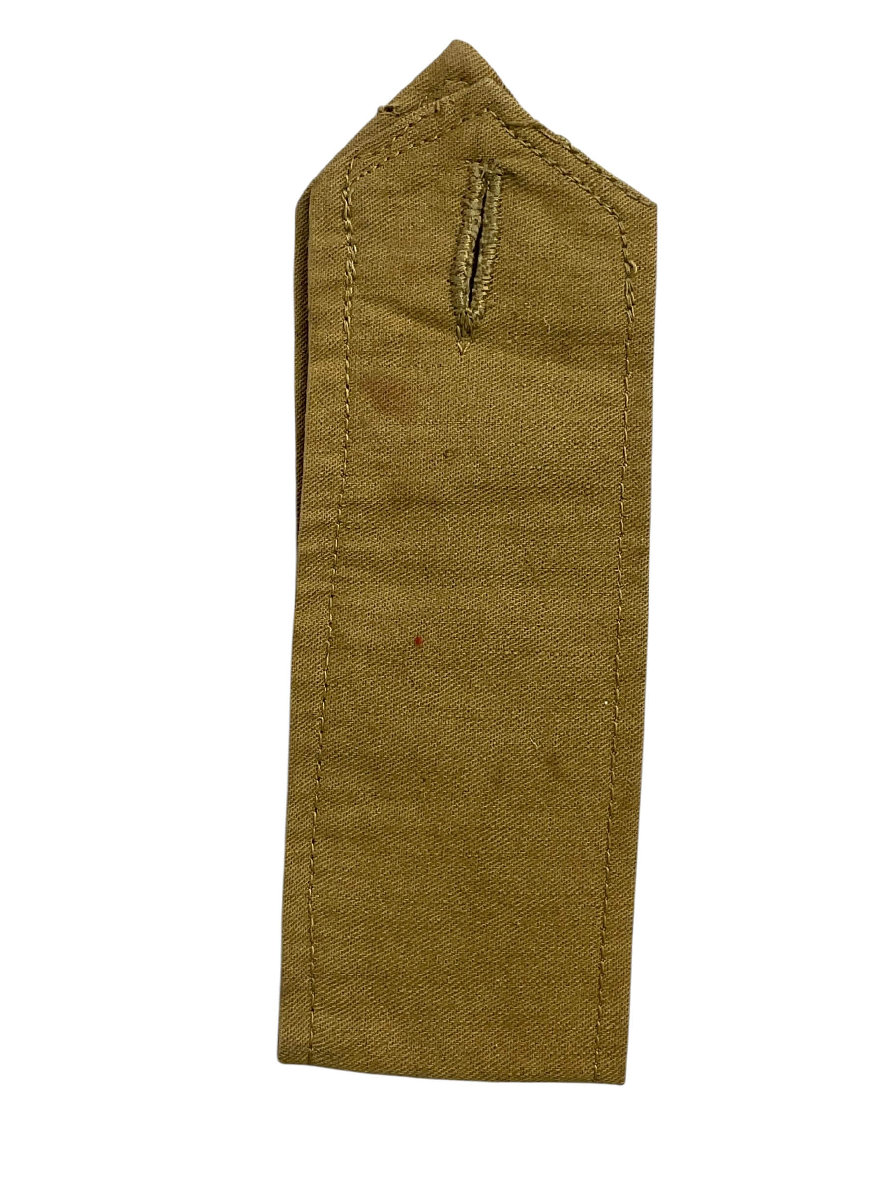WW2 Canadian Army Captain Tropical Shoulder Board Slip-On Single WW2 Canadian Army Captain Tropical Shoulder Board Slip-On Single
