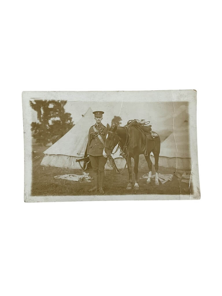 WW1 British Middlesex Yeomanry Postcard 5 1/2" X 3 1/2" WW1 British Middlesex Yeomanry Postcard 5 1/2" X 3 1/2"