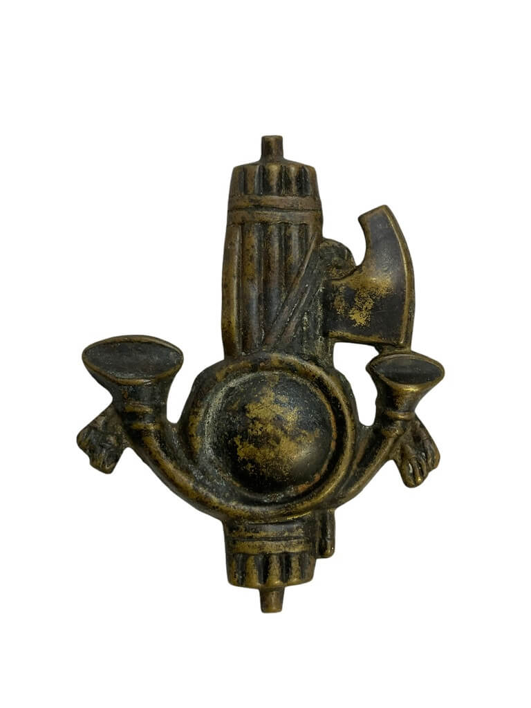 WW2 Italian Colonial Militia Cap Badge WW2 Italian Colonial Militia Cap Badge