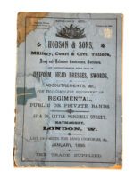 British Hobson and Sons Illustrated Price List January 1886 British Hobson and Sons Illustrated Price List January 1886