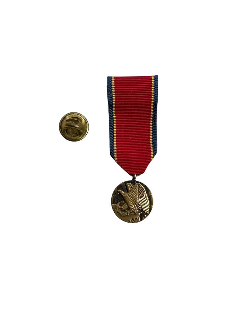 US USN Navy Korean War Faithful Service Miniature Medal US USN Navy Korean War Faithful Service Miniature Medal