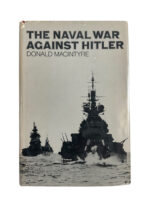 WW2 British RN The Naval War Against Hitler Used Hardcover Reference Book