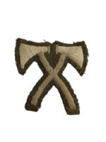 WW1 Canadian CEF Pioneer Crossed Axes Trade Patch