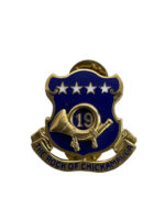 US Army DUI Distinctive Uniform Insignia 19th Infantry Regiment Badge Pin US Army DUI Distinctive Uniform Insignia 19th Infantry Regiment Badge Pin