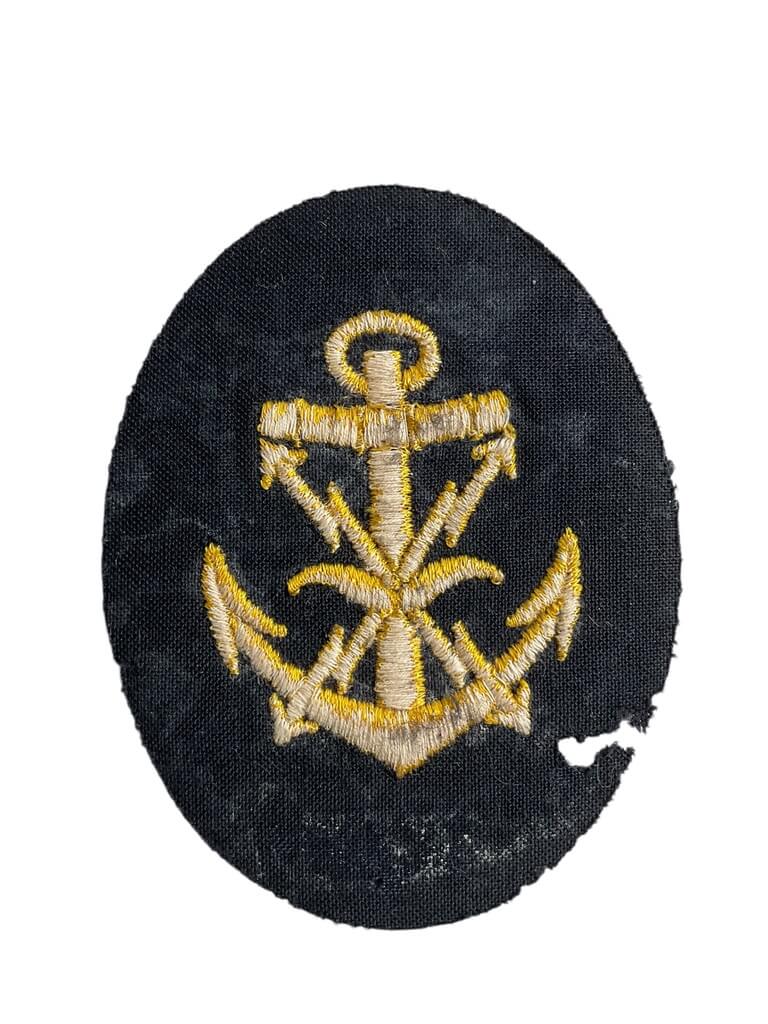 WW2 German Kriegsmarine Navy Warning Service NCO’s Career Sleeve Insignia Patch WW2 German Kriegsmarine Navy Warning Service NCO’s Career Sleeve Insignia Patch