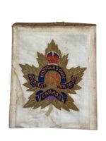 WW1 Canadian CEF 133th Battalion Needlepoint 12" X 10"