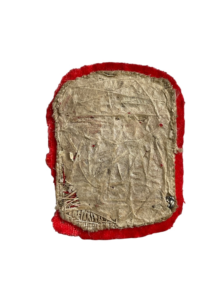 British Canadian Victorian Silver Drummers Bullion Wire Trade Badge British Canadian Victorian Silver Drummers Bullion Wire Trade Badge