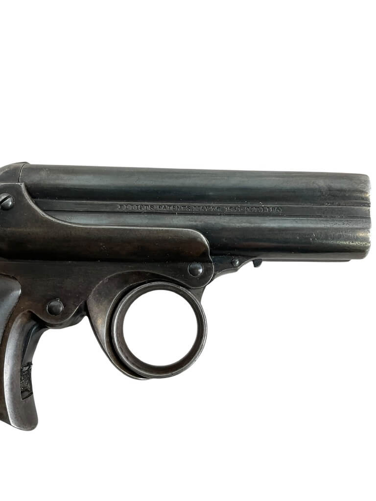 US Remington Elliot 32 Rimfire Pepperbox Derringer Antique US Remington Elliot 32 Rimfire Pepperbox Derringer Antique