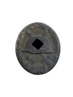 WW2 German Wound Badge In Silver Maker 107 Carl Wild Hamburg