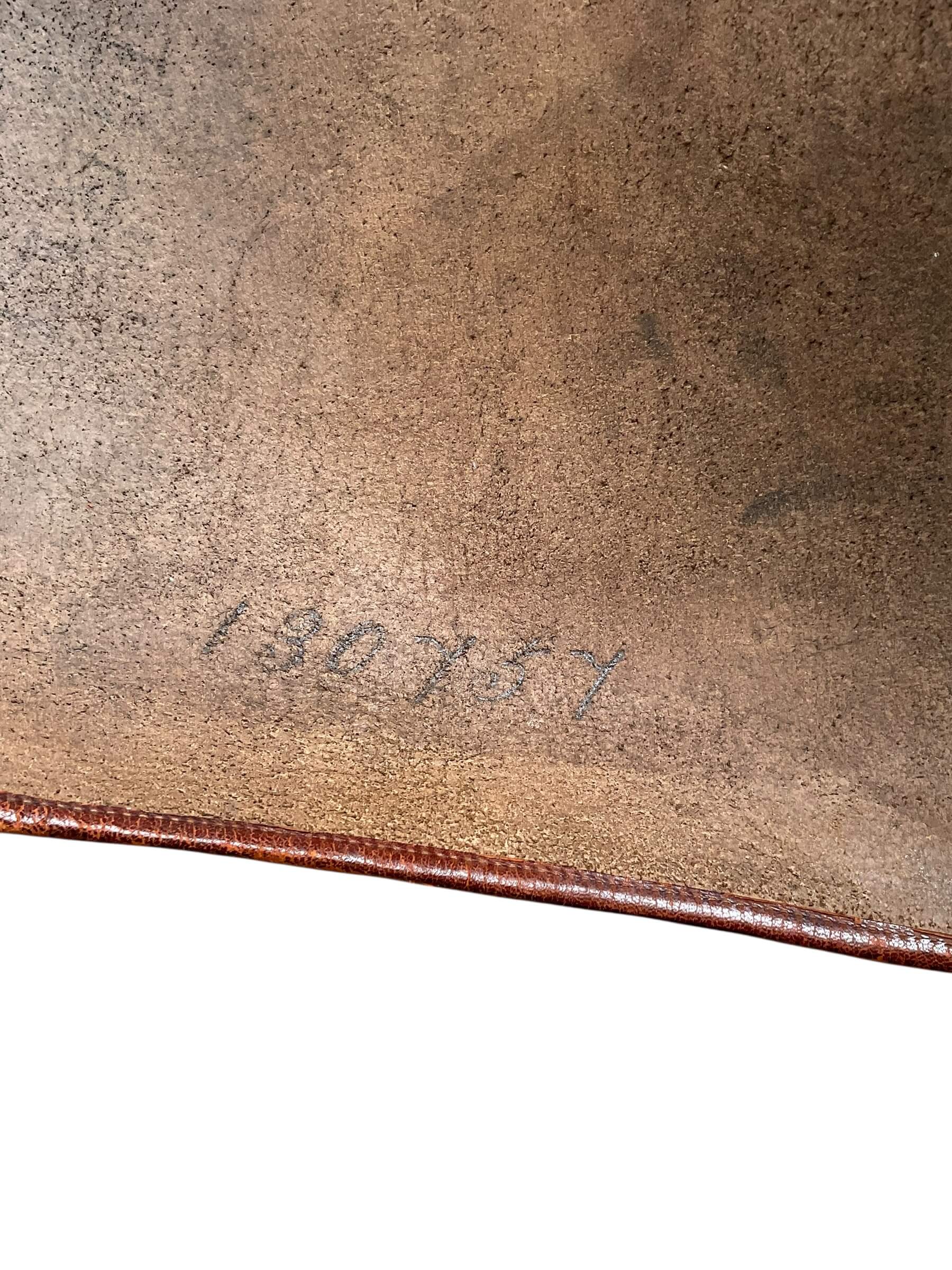 WW1 Canadian British Leather Officers Gators Dated 1915 WW1 Canadian British Leather Officers Gators Dated 1915