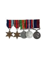 WW2 British RAF Medal Group X 5 Long Service 365378 SGT. I.S. Collins