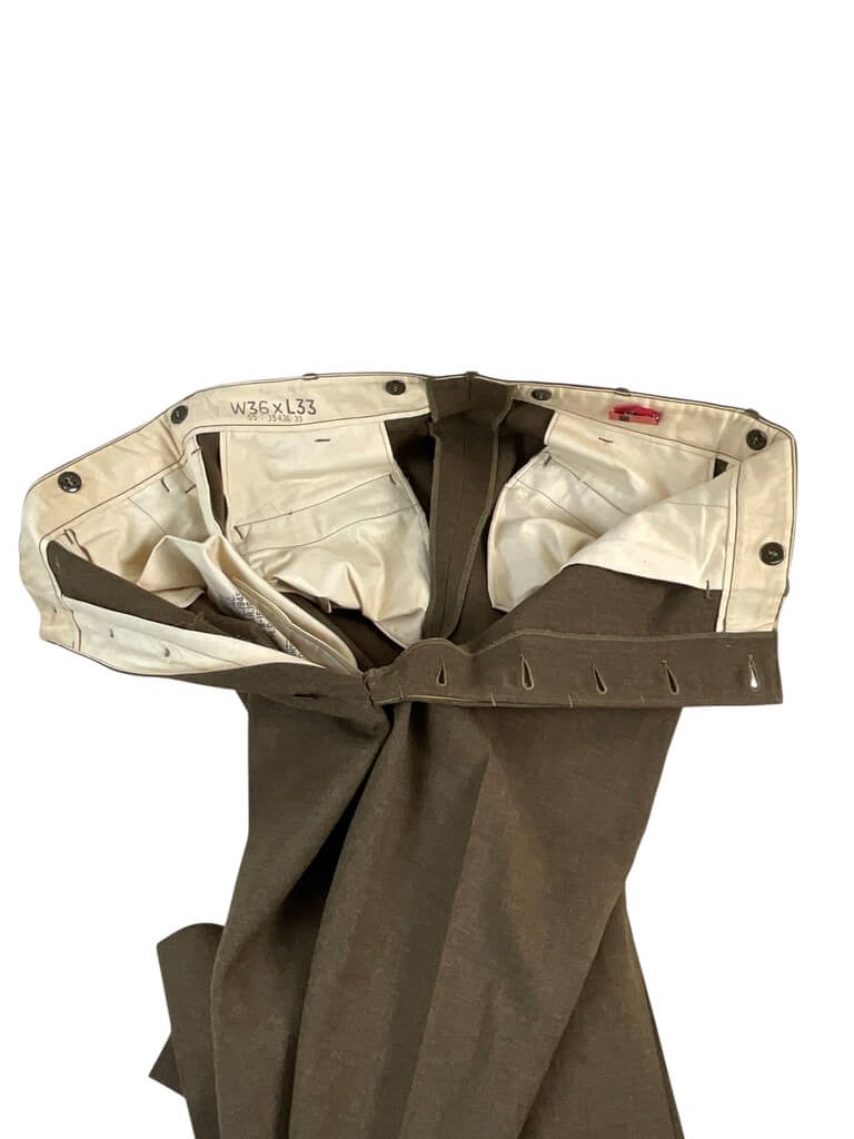 US Army Korean War Field Trousers Pants Size 36 X 33 Dated 1951 US Army Korean War Field Trousers Pants Size 36 X 33 Dated 1951