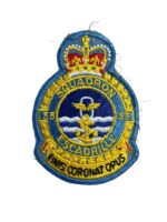 Canadian Forces RCAF 33 Squadron Heraldic Patch Vintage