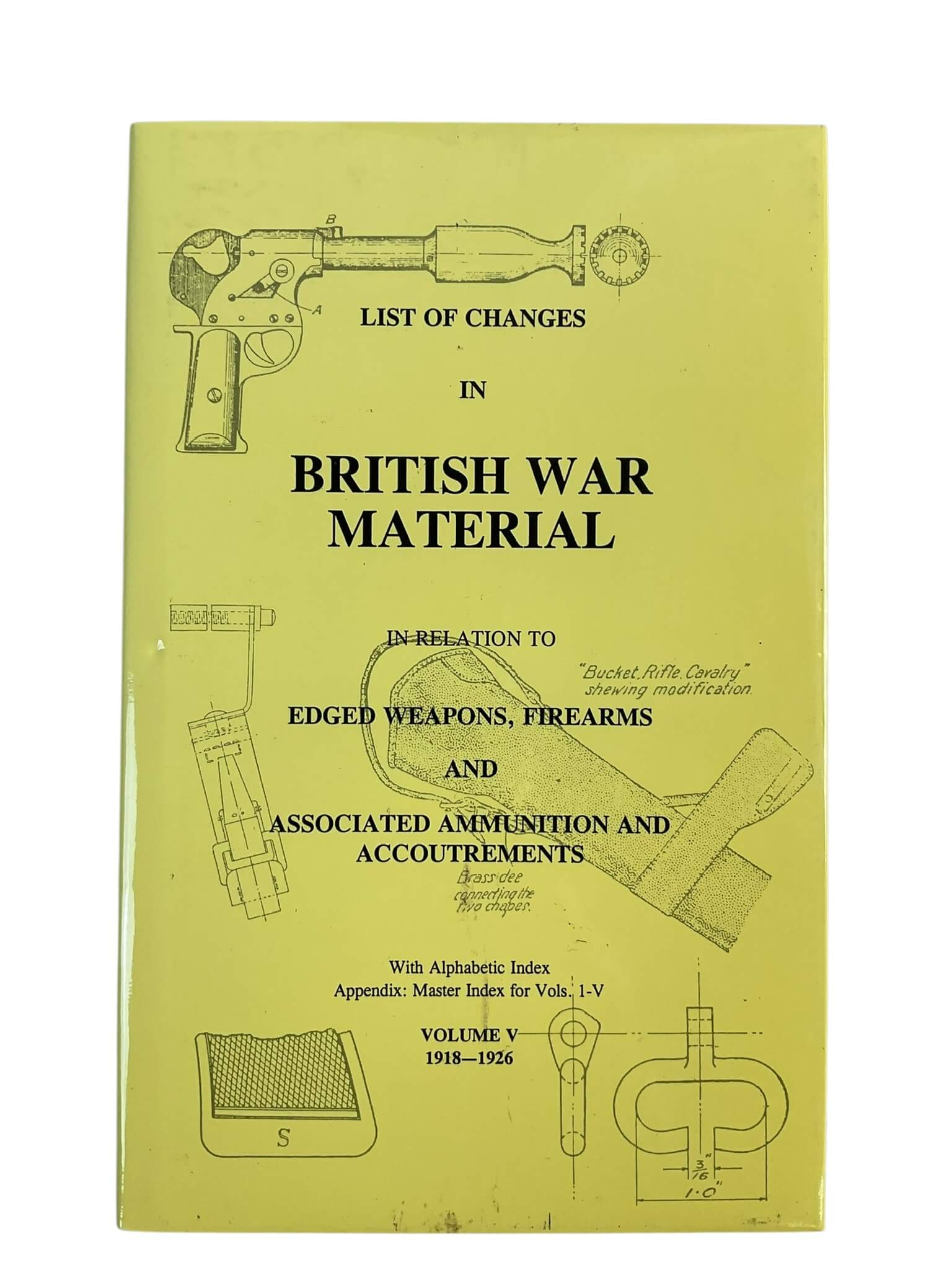 British List of Changes in British War Material Vol 5 Signed New Hardcover Reference Book British List of Changes in British War Material Vol 5 Signed New Hardcover Reference Book