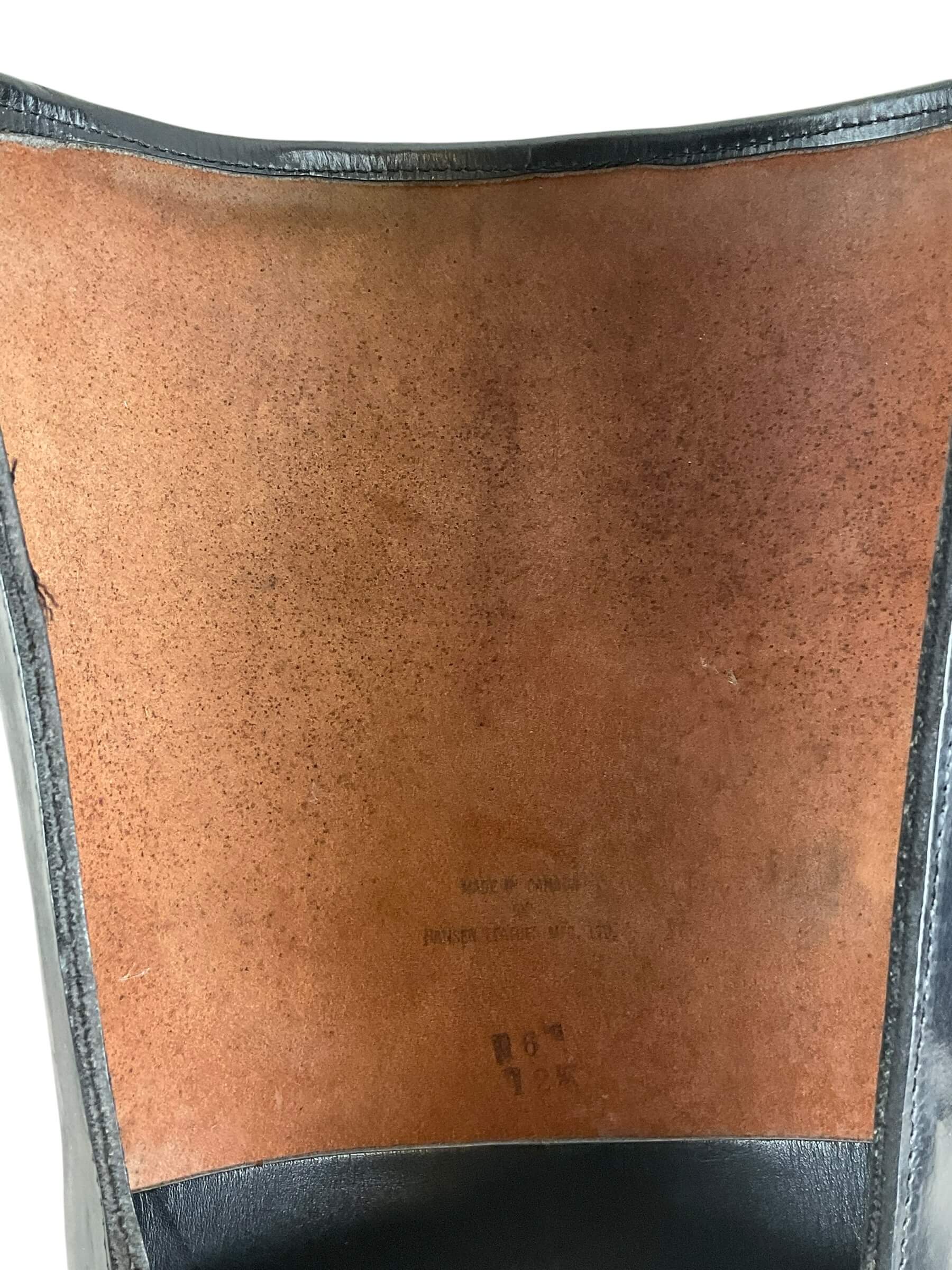 British Army Officers Black Leather Leggings British Army Officers Black Leather Leggings