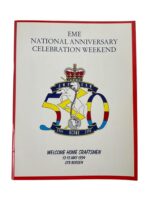 Canadian EME RCEME National Anniversary Celebration Weekend 1944 to 1994 CFB Borden Used Softcover Reference Book Canadian EME RCEME National Anniversary Celebration Weekend 1944 to 1994 CFB Borden Used Softcover Reference Book