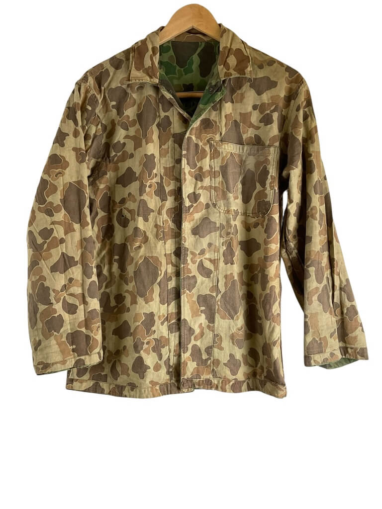 WW2 US Army HBT Camouflage Reversible Shirt WW2 US Army HBT Camouflage Reversible Shirt