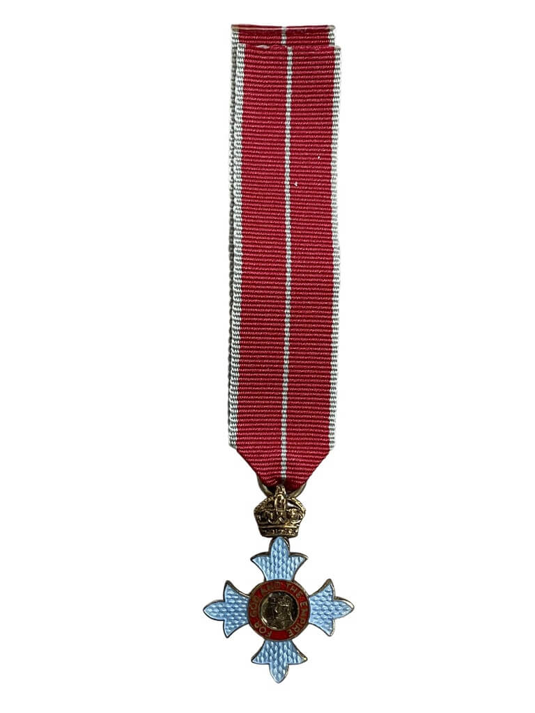 British Commander of the Order of the British Empire CBE Miniature Medal British Commander of the Order of the British Empire CBE Miniature Medal