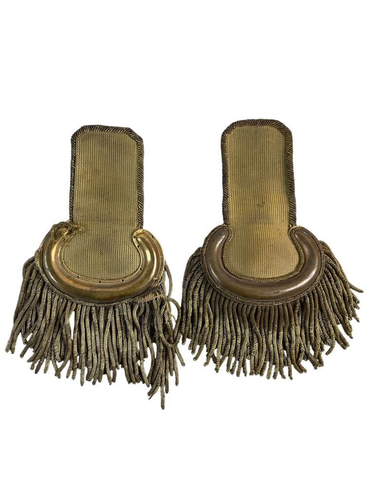 British Officers Shoulder Boards Pair British Officers Shoulder Boards Pair