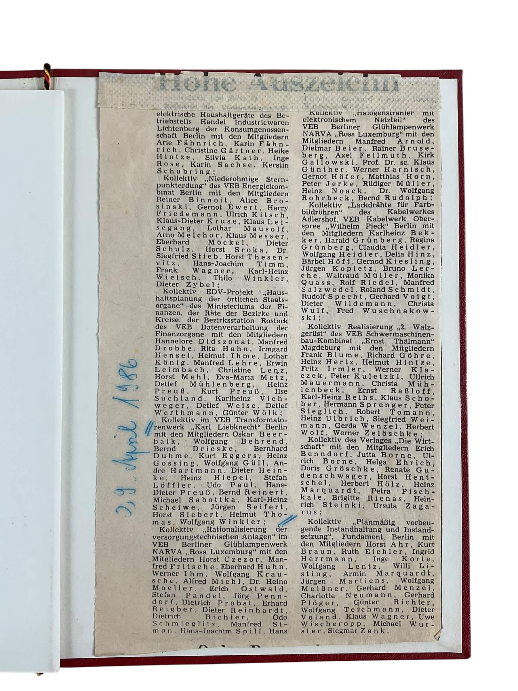 East German GDR Banner of Labor Full Size Medal With Ribbon Bar and Documents East German GDR Banner of Labor Full Size Medal With Ribbon Bar and Documents