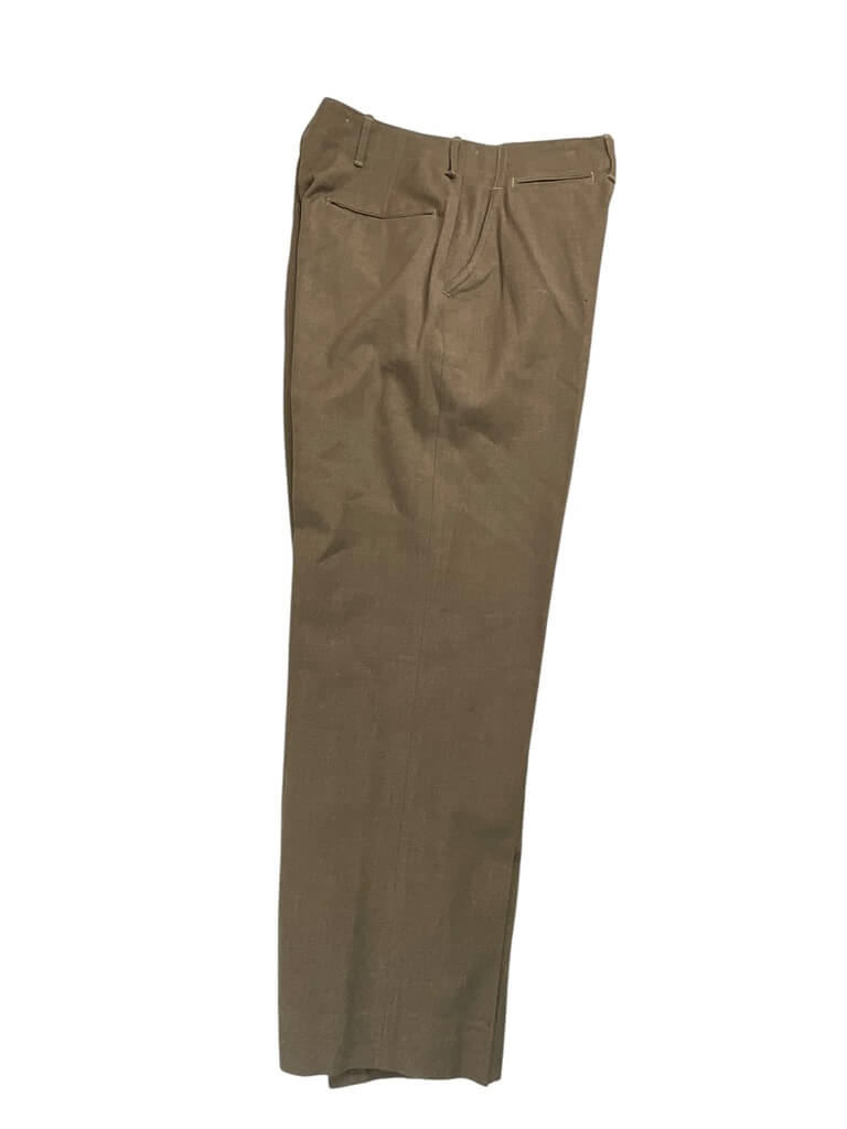 WW2 US Army Field Trousers Pants Size 31 X 31 Dated 1945 WW2 US Army Field Trousers Pants Size 31 X 31 Dated 1945